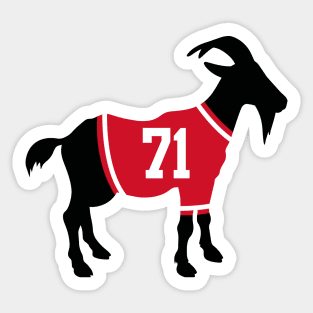 Dylan Larkin GOAT Sticker